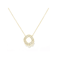 Collana Cuori Milano Donna in Argento Zircone 25332995